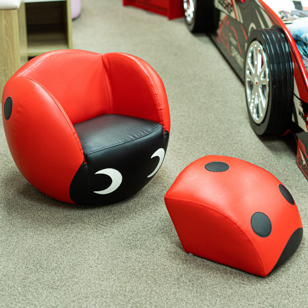 Ladybird armchair lifestyle 2