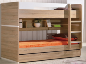 Magic Bunk Bed with Trundle King Single