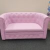 Pink 2 seater sofa lifestyle3