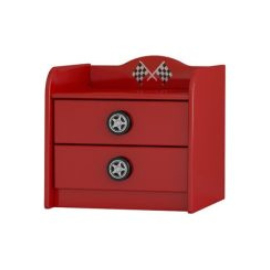 Racing Car Side Table Red (1)