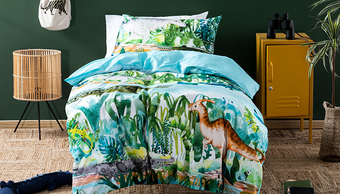 kids squiggles jungle mania duvet cover set