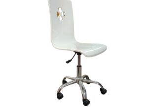 Adela Computer Chair Gloss White