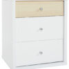 Cosmo 3 Drawer Bedside