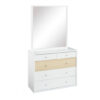 Cosmo 5 Drawer Dresser with Mirror