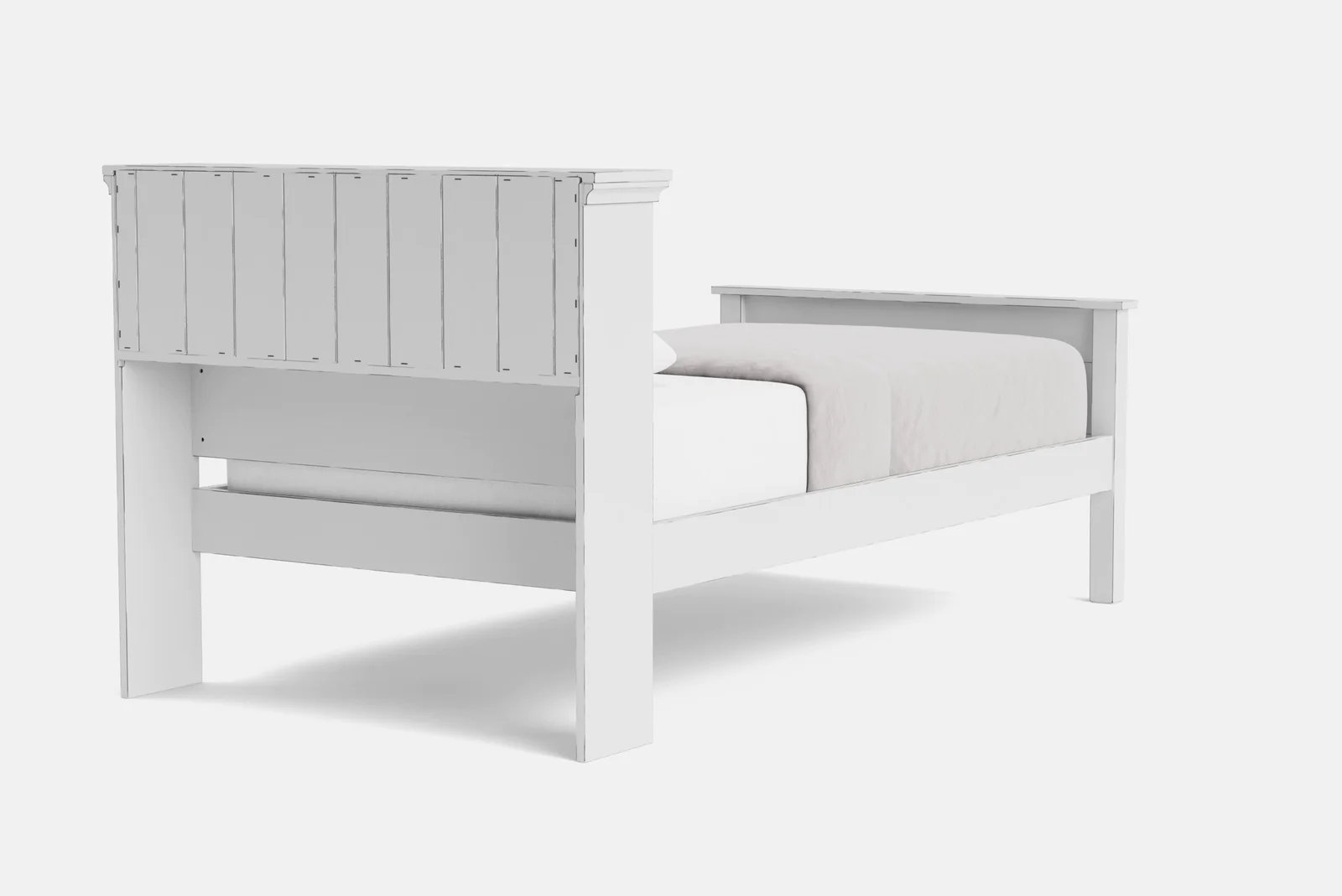 AdventureKingSingleBedwithHeadendShelfHighFootAGEDWHITEPAINT14_1600x