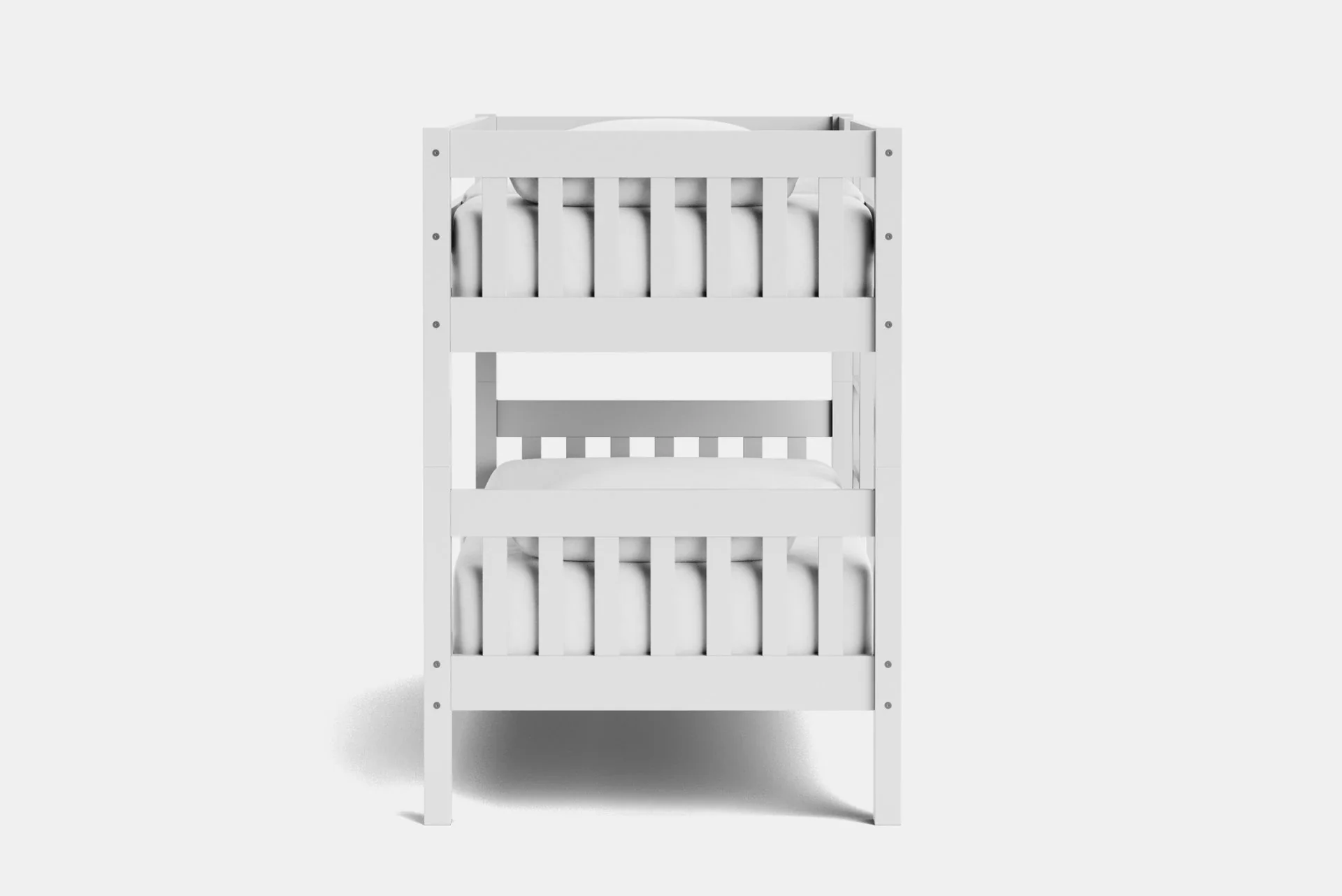 Peri Bunk white end Peri Bunk Bed