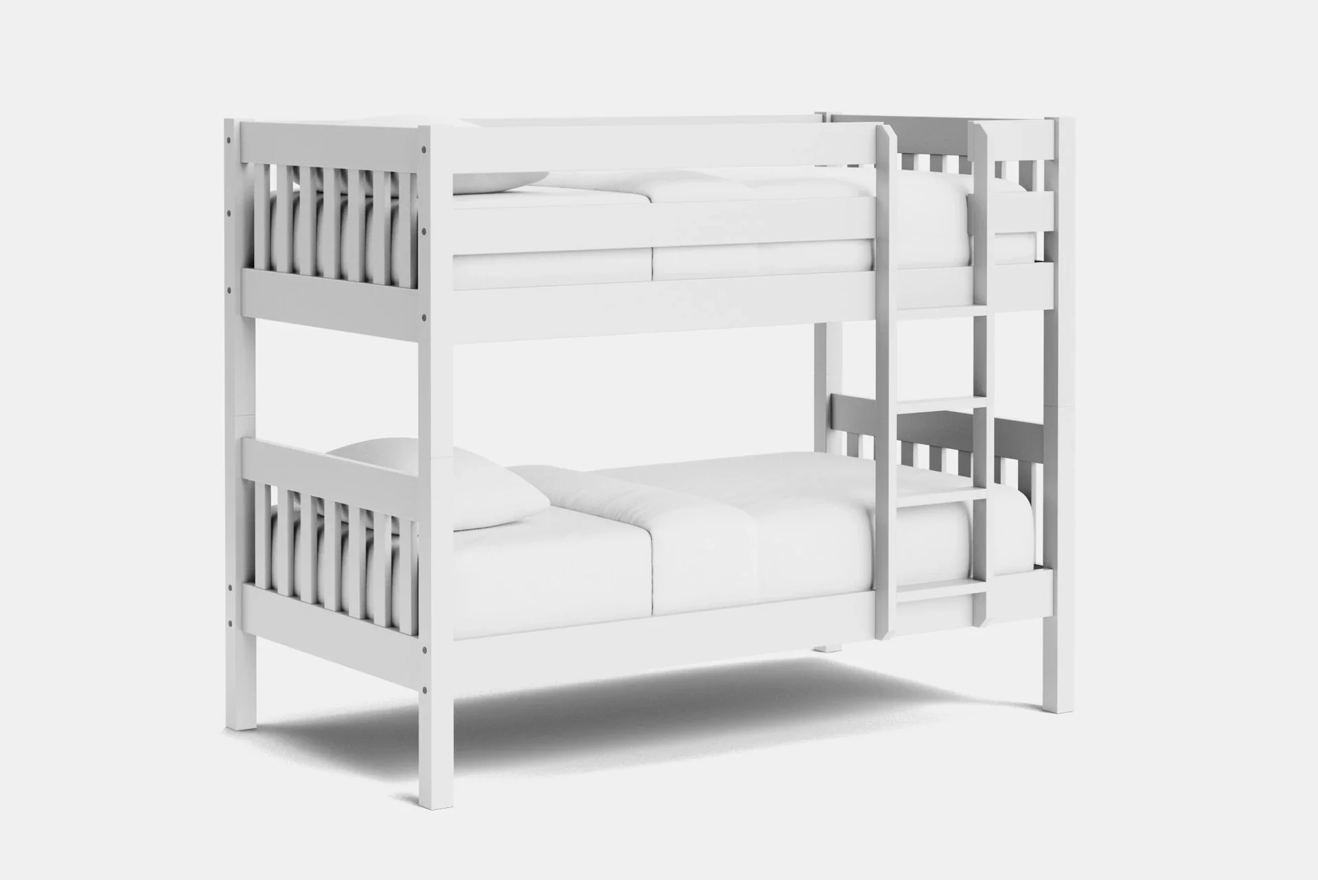 Peri Bunk white side Peri Bunk Bed