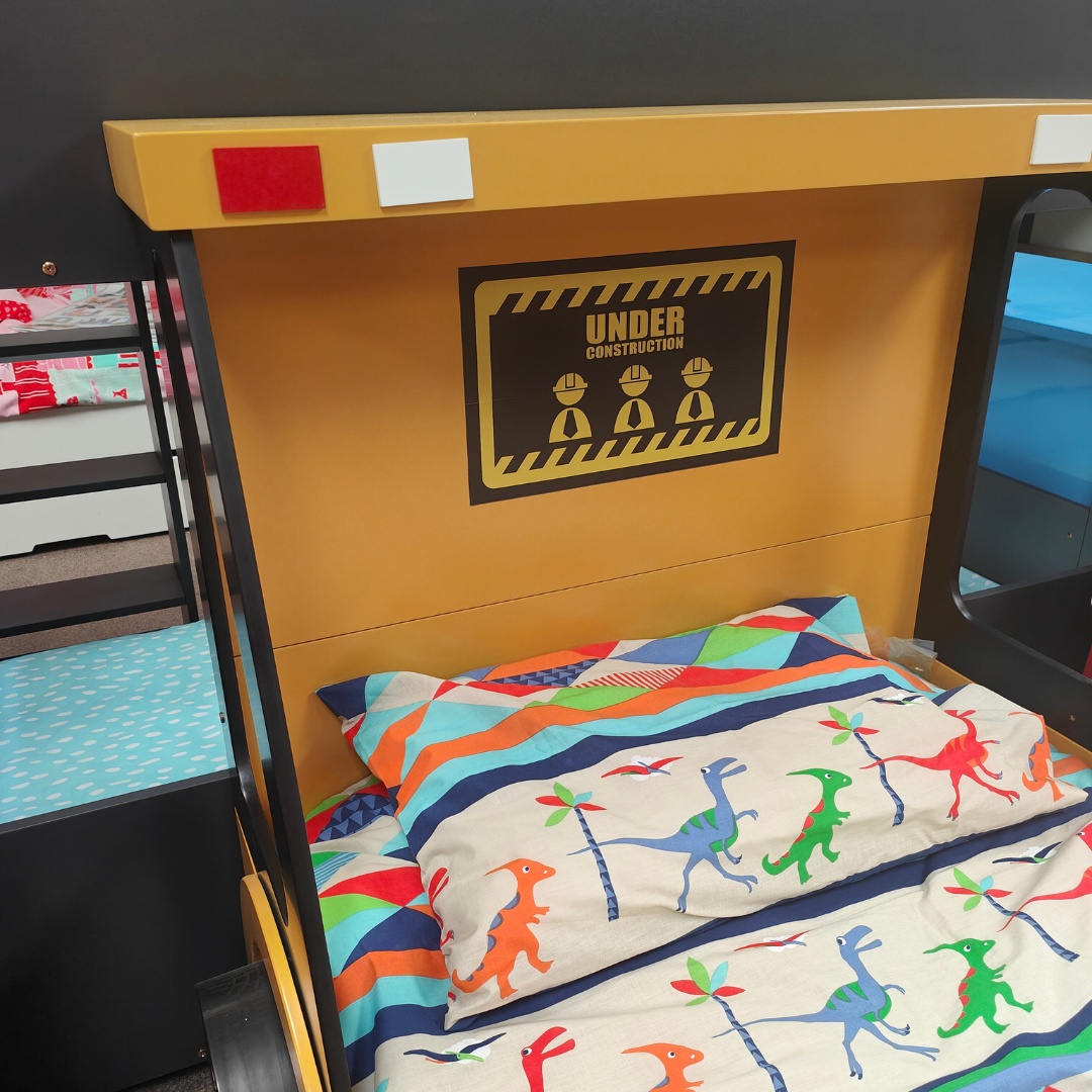 Digger Car Bed detail