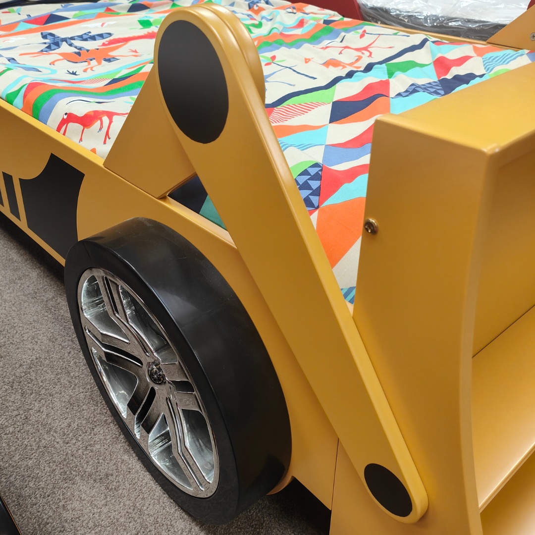 Digger Car Bed detail