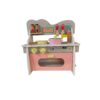 Kitchen oven pink