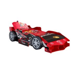 AWS Speed Car Bed with Front Storage and Drawer