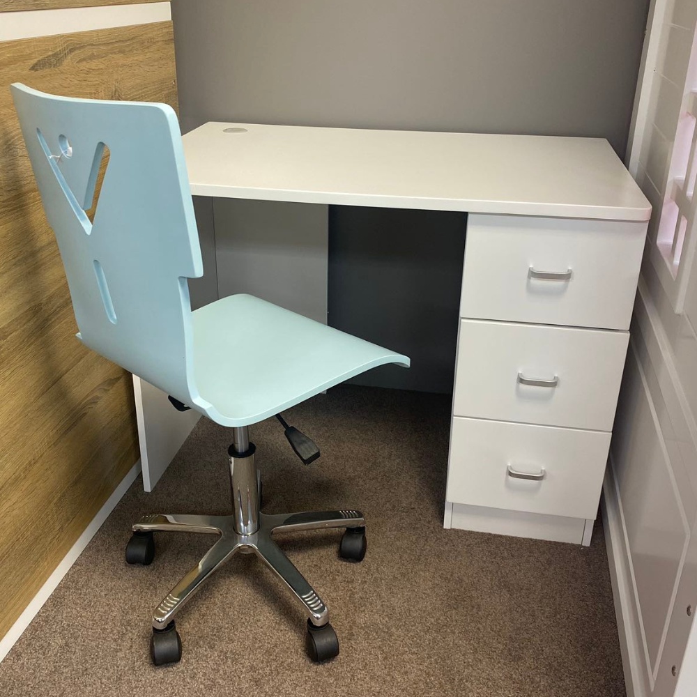 Cool Kids Desk 3 Drawers White lifestyle3