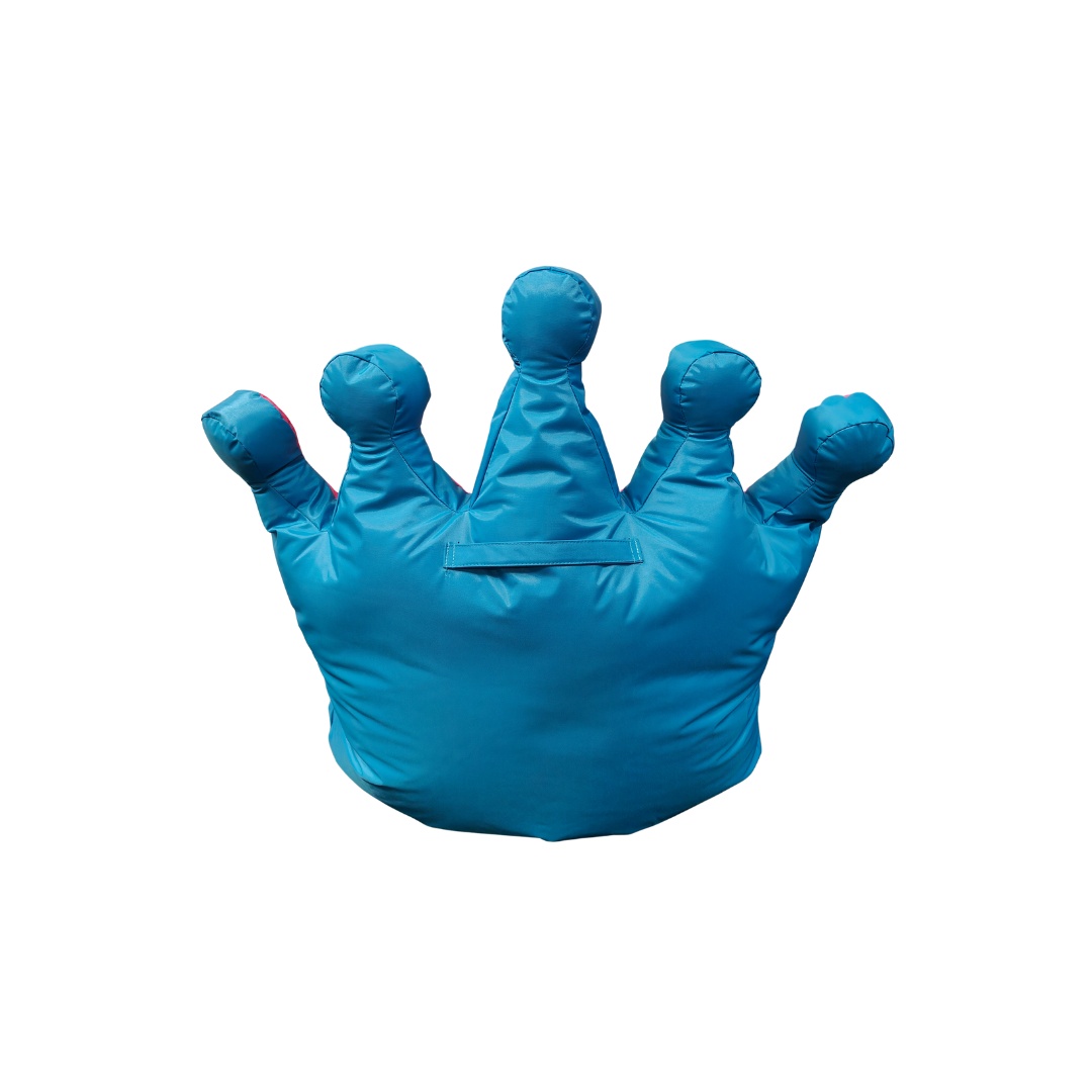 Crown Bean Bag Chair back
