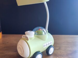 Little Train Lamp with Pencil Sharpener Green