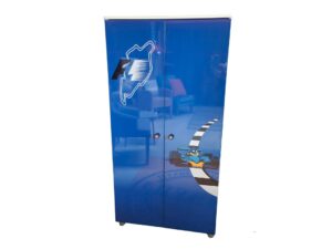 Racing Cabinet with 2 Doors - Blue
