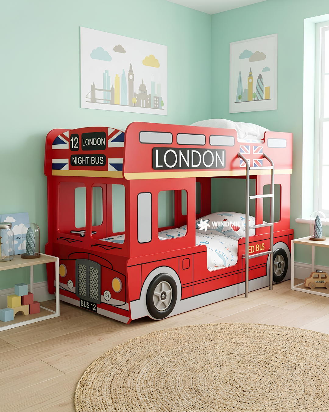 London Bus Bunk Bed