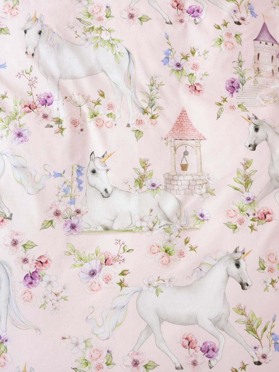 Unicorn Blossom detail3 Unicorn Blossom Duvet