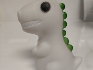 Dinosaur Night Light - White