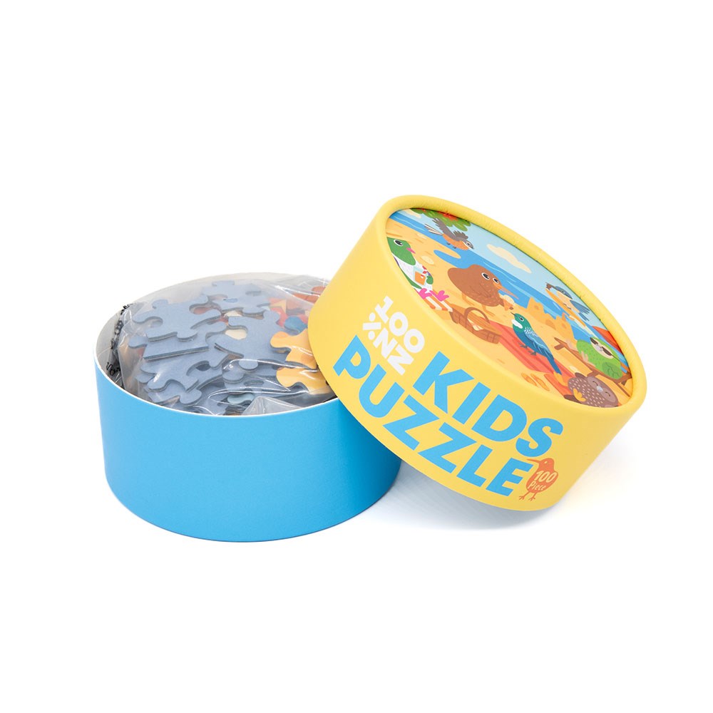 Beach Party Kids Puzzle open Beach Party Kids Puzzle