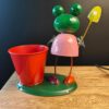 Frog Garden Pot back Frog Garden Pot
