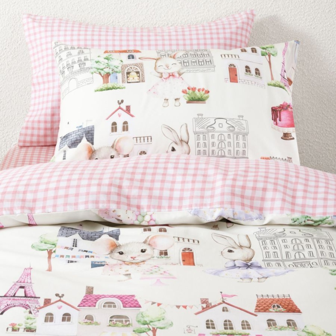 Paris Tails Duvet Cover Set detail3 Paris Tails Duvet Cover Set